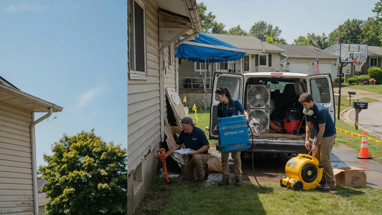 Ceiling Leak Cleanup in Port Clinton, OH near me